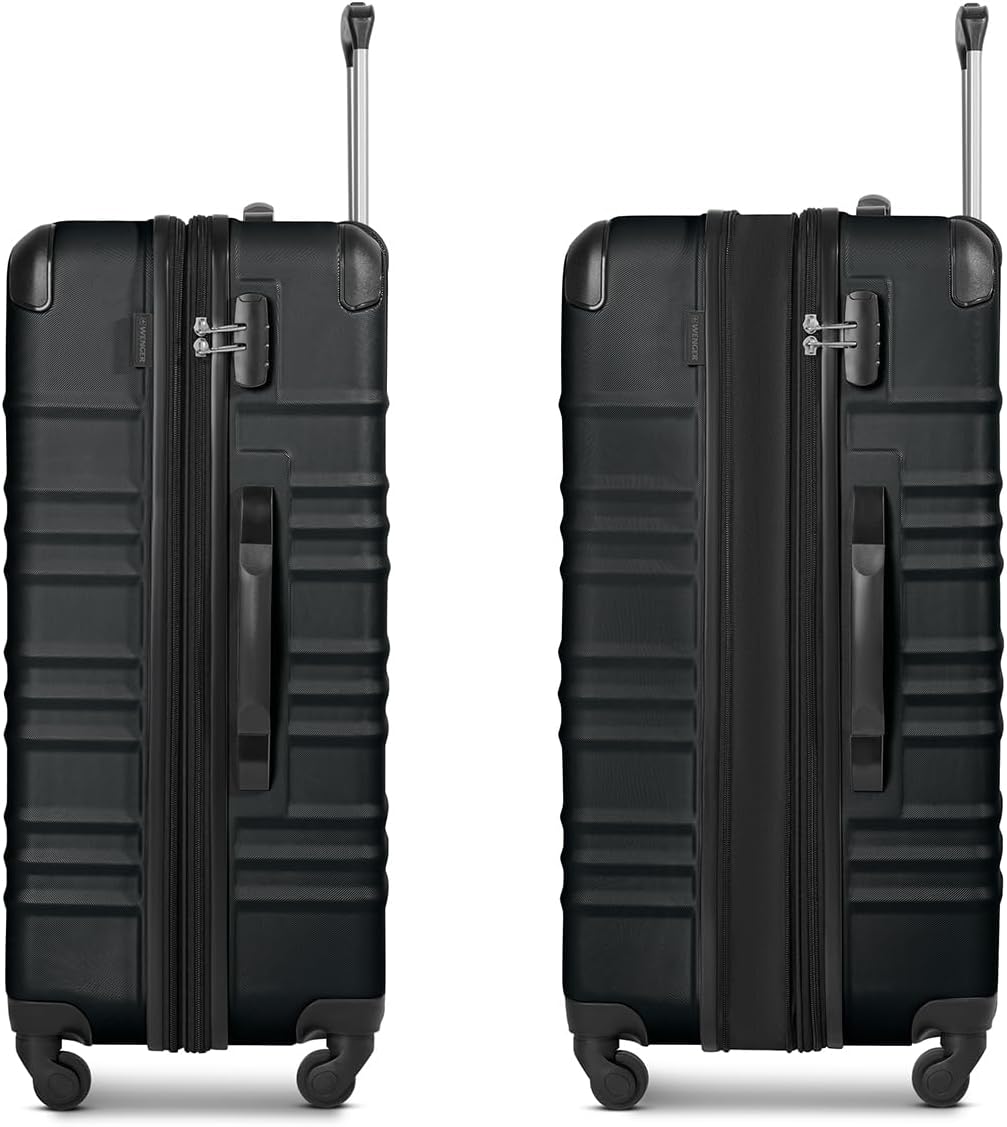 WENGER Check-in Koffer für Damen und Herren | grosser XL Trolley 51 x 30 x 75 cm aus hochwertigem, s