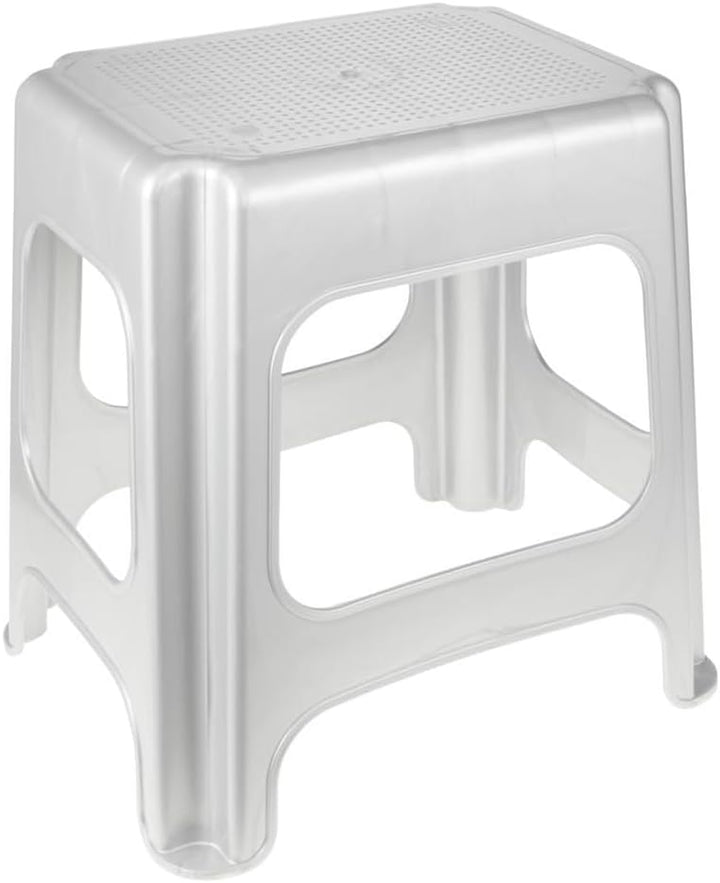 keeeper max Maxi-Hocker, Polypropylen, Silber, Silber