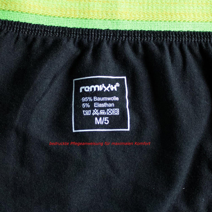REMIXX Herren Baumwolle Boxershorts Retroshorts, 10er Pack 10XL Gemischte, 10XL Gemischte