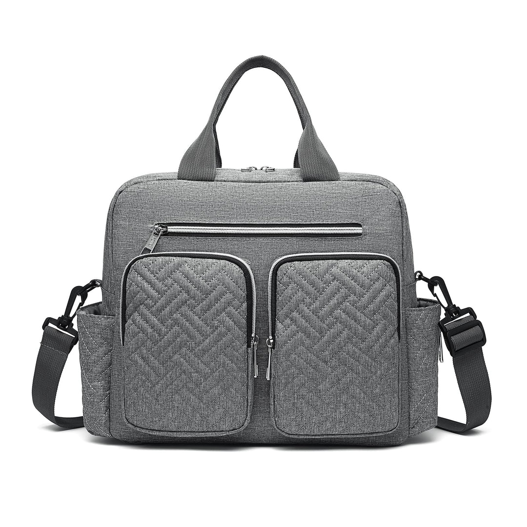 KONO Baby Wickeltasche Windeltasche zum Aufhängen am Kinderwagen, Grosse Reisetasche mit Isolierten