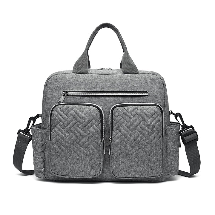 KONO Baby Wickeltasche Windeltasche zum Aufhängen am Kinderwagen, Grosse Reisetasche mit Isolierten