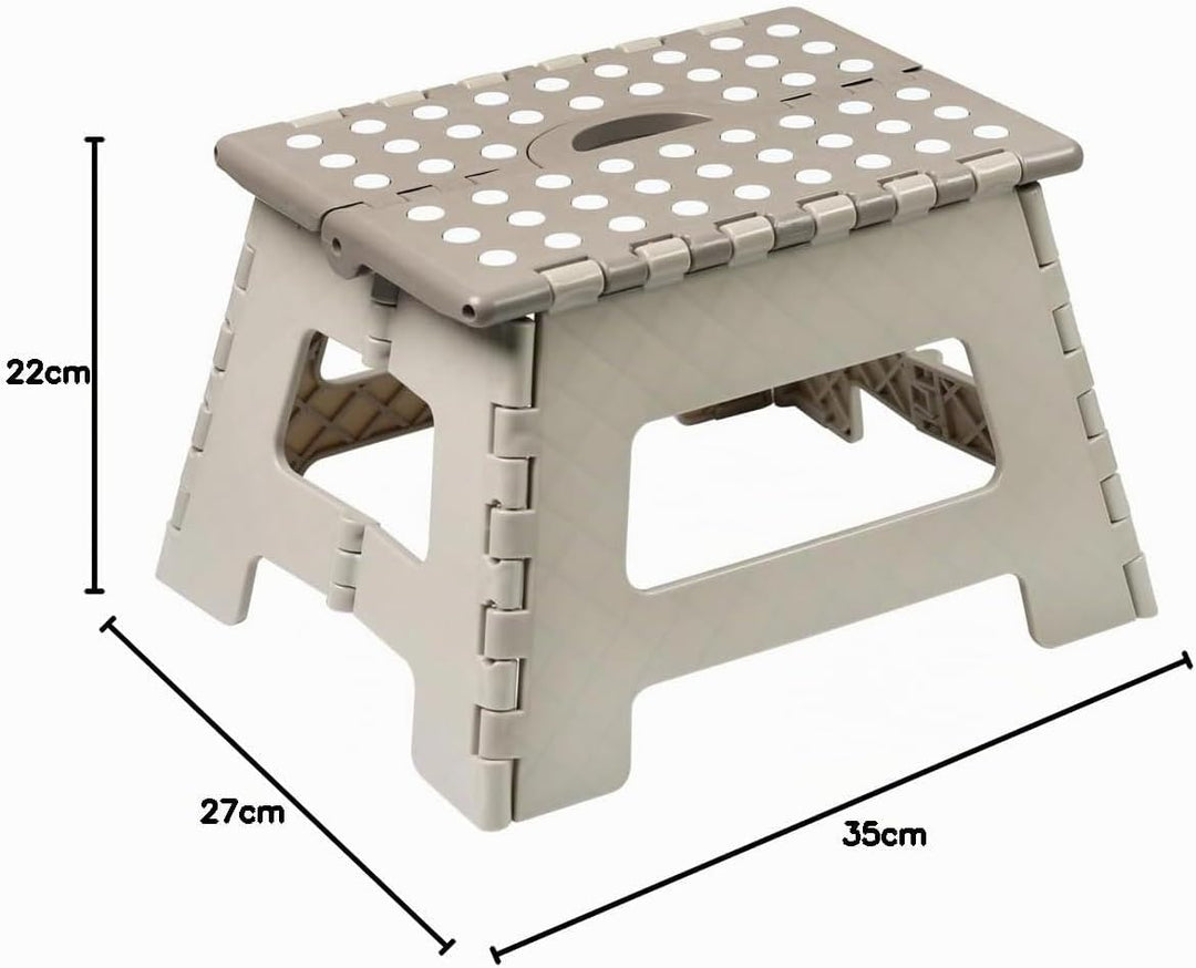KESPER | Klapptritt, Material: Kunststoff, Masse: Masse: 35 x 27 cm, Höhe: 22 cm, max. Belastbarkeit