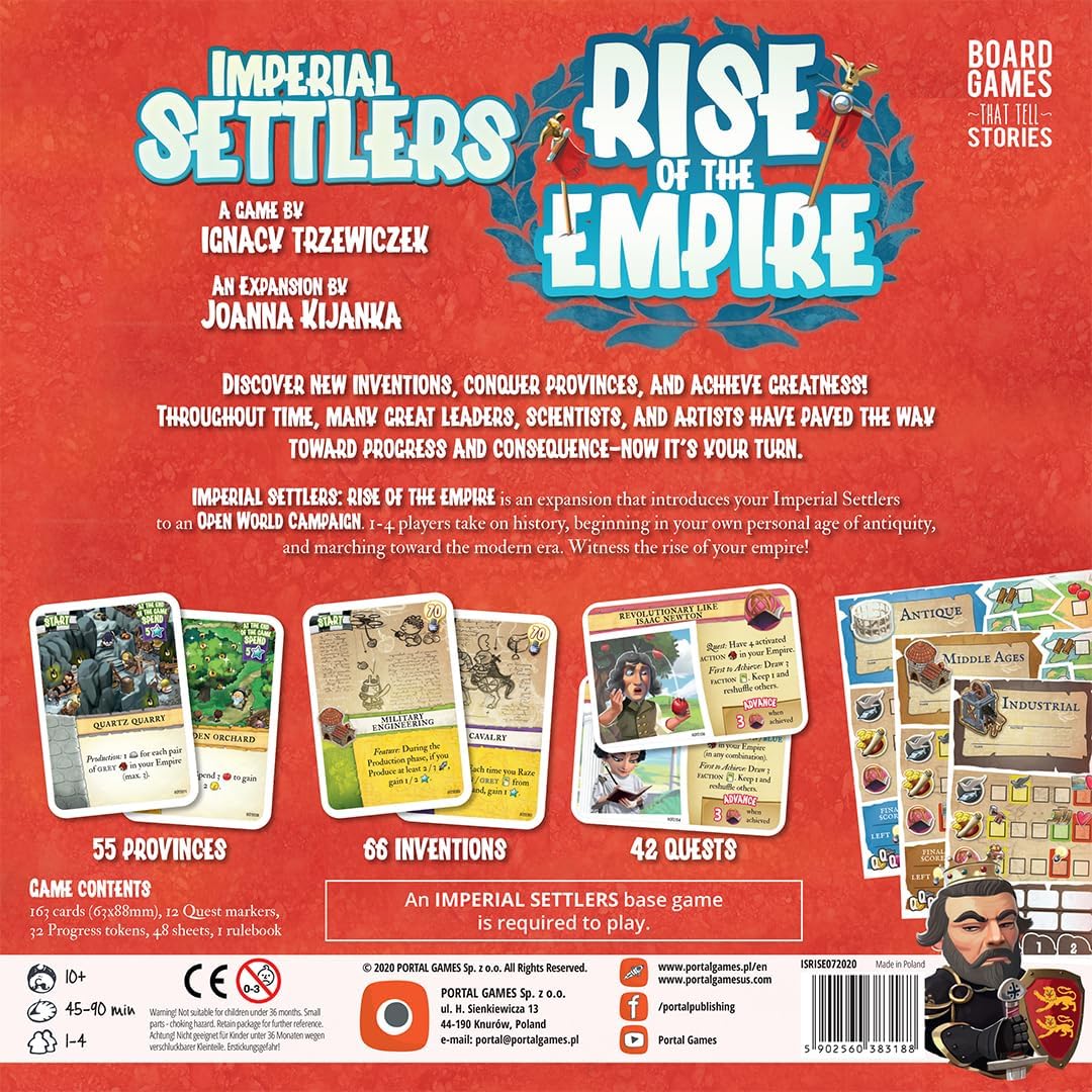 Portal Publishing 392 - Imperial Settlers: Rise of the Empires Expansion
