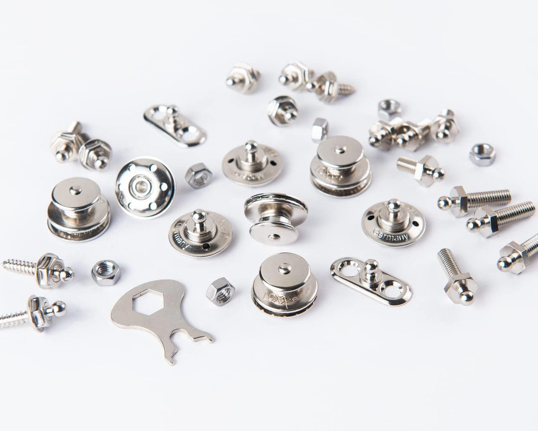 New Marine LOXX Set 10 Stück Oberteile + Gewindeschrauben M5x22 + Schlüssel