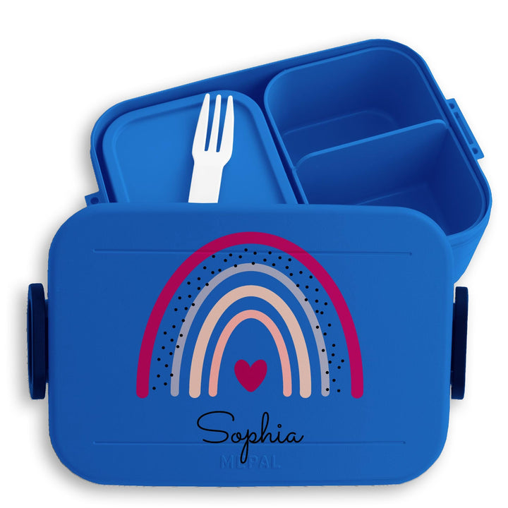 Kinder Bento Box Midi Lunchbox für Mepal Bentobox - Regenbogen Brotdose Regenbögen Vesperbox I - 900