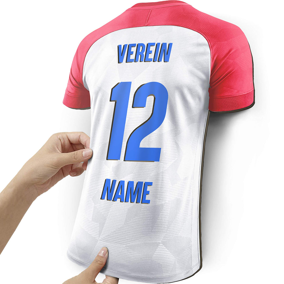 Elbeffekt Trikotlampe für Kroatien Fans aus Holz - personalisierbares Geschenk - schenke Dein indivi