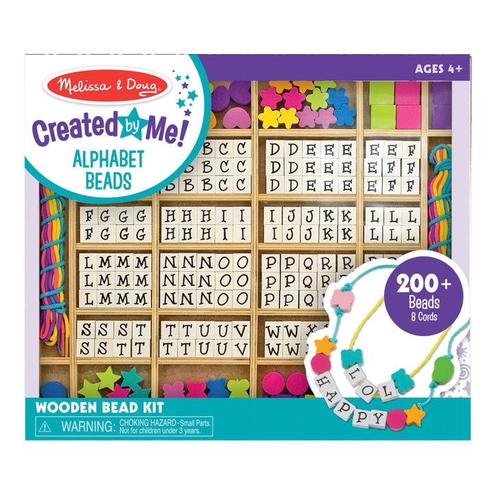 Sablon Melissa and Doug 3774 - Holzperlen ABC+Motive