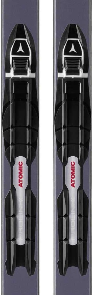 ATOMIC Pro C1 SKINTEC + PLK ACS Ski, Erwachsene, Unisex 181 cm Grau/Schwarz/Grau (mehrfarbig), 181 c