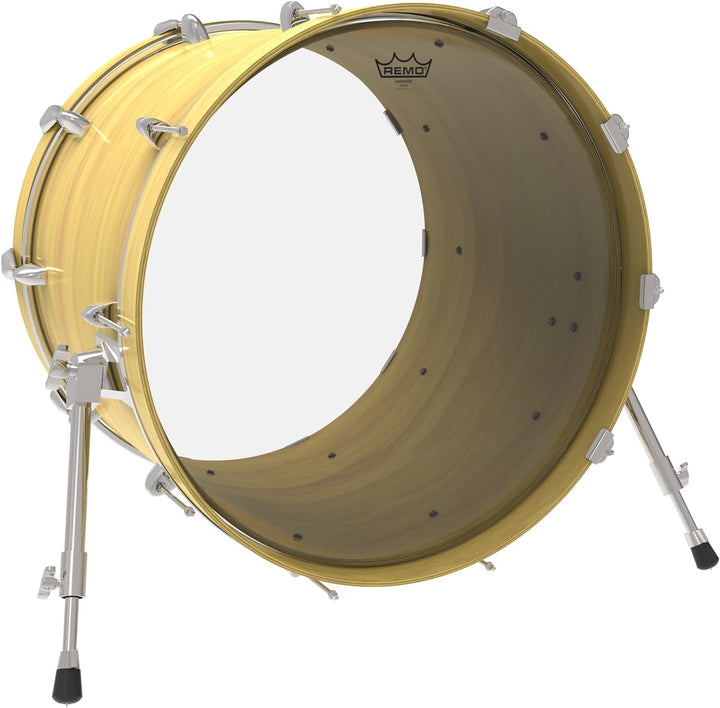 Remo Schlagzeugfell Emperor transparent Bassdrum 18" BB-1318-00 18" Emperor Clear Bass Einzelhandels
