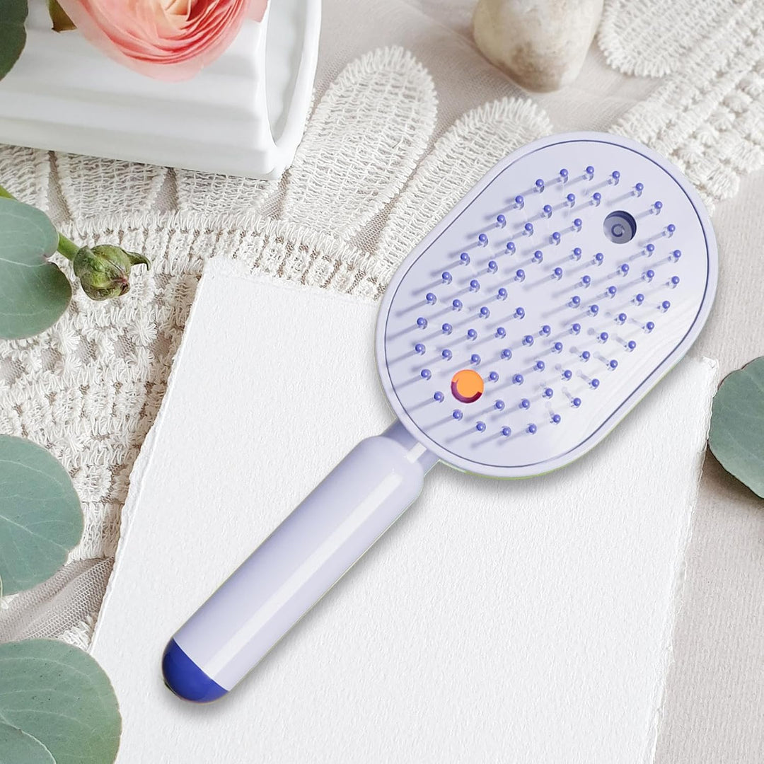 Générique Wasserbürste für Haare, Werkzeug zum Bürsten von Vibration und Nebel, elektrische Bürste m