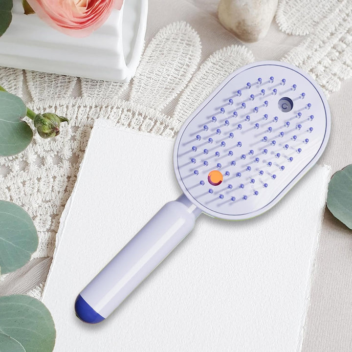 Générique Wasserbürste für Haare, Werkzeug zum Bürsten von Vibration und Nebel, elektrische Bürste m