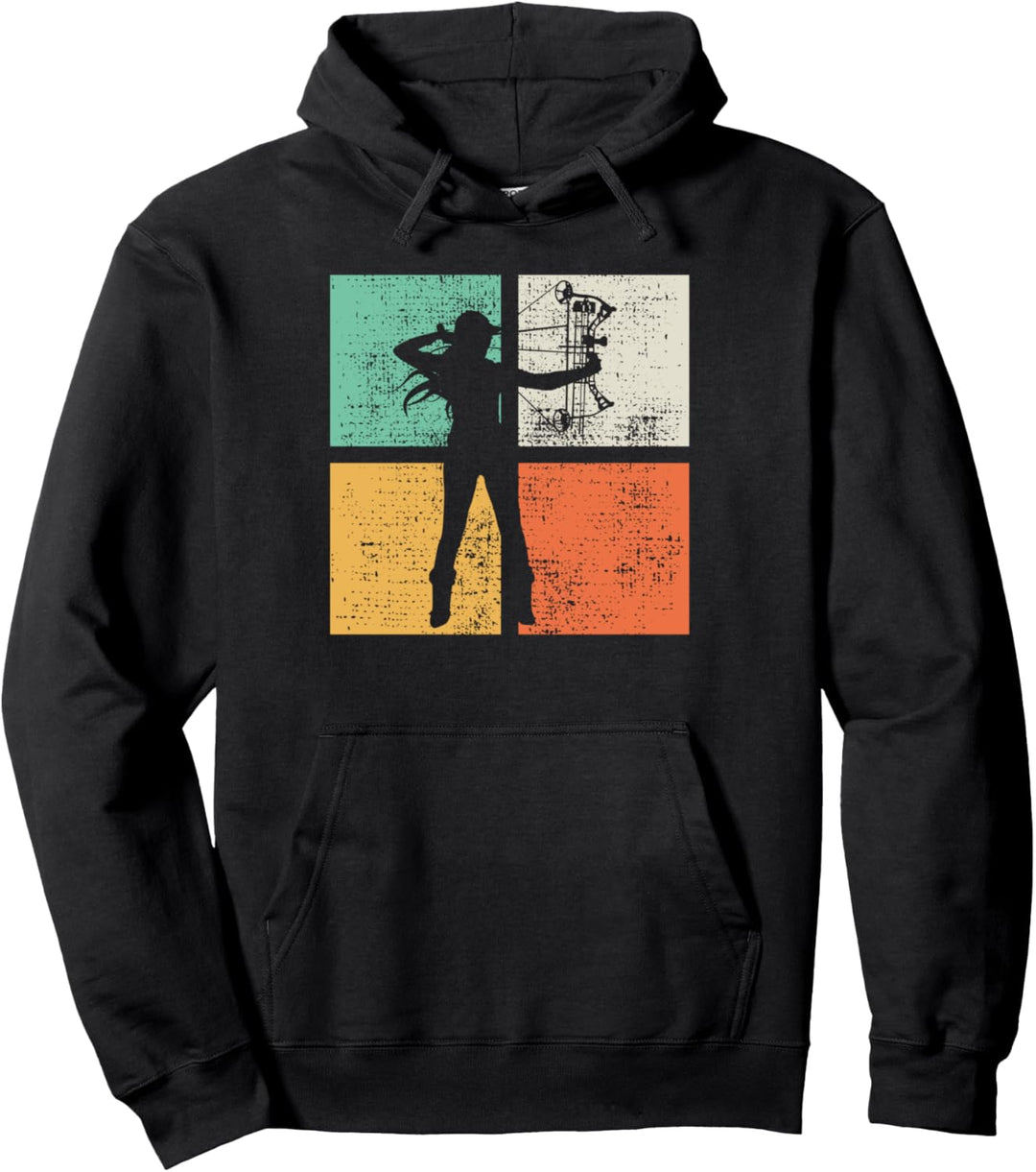 Bogensport Bogenschütze Pullover Hoodie