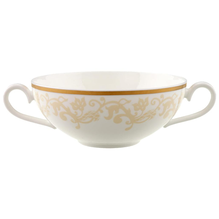 Villeroy &amp; Boch 10-4390-2510 Ivoire Suppen-Obertasse 0.40 L, Porzellan, Mehrfarbig, 44.5 x 33.2 x 4