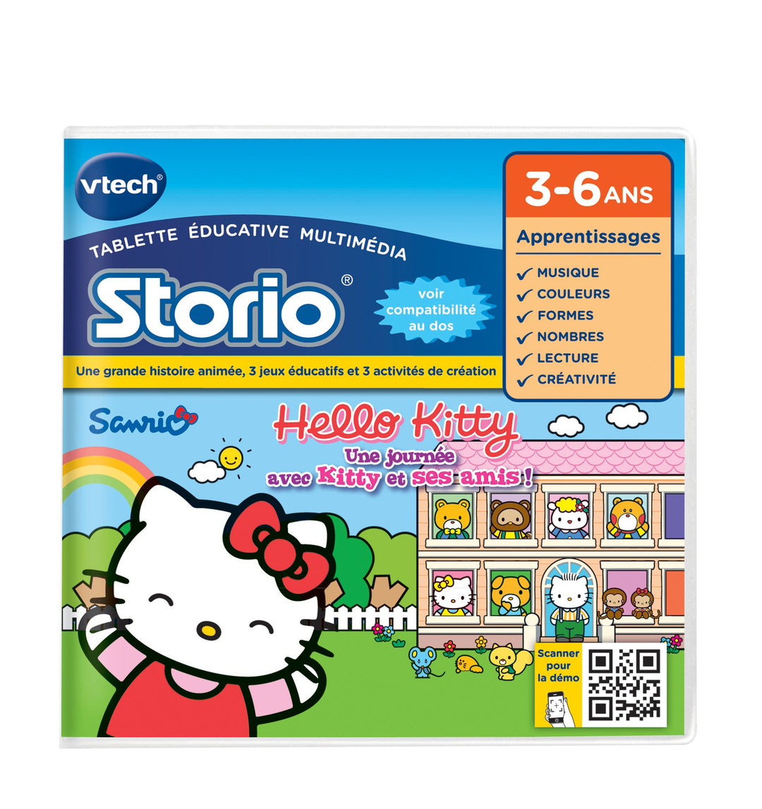 Vtech – 230105 – Storio 2 und folgende Generationen – Lernspiel Hello Kitty, Hello Kitty