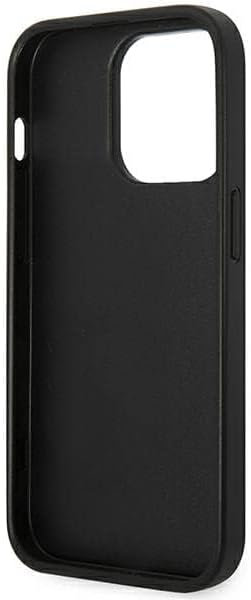 KARL LAGERFELD KLHCP14XSAPCHK hülle für iPhone 14 Pro Max 6,7" hardcase schwarz/Black Saffiano Choup