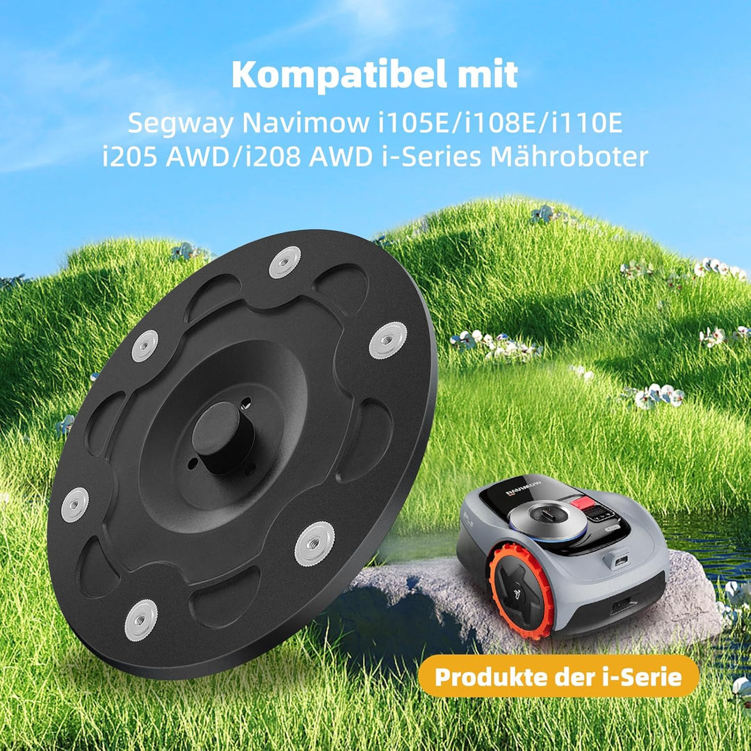 [AUFRÜSTUNGSSET] Messerteller + 30 Klingen + 30 Schrauben Kompatibel mit Segway Navimow i105E, i108E