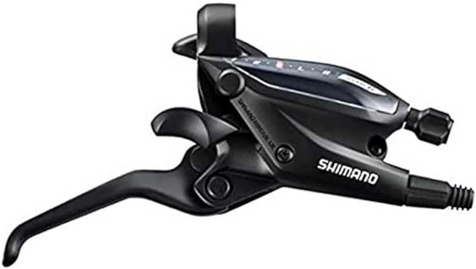 Shimano Unisex – Erwachsene ST-EF505 Schalt-/Bremshebel, Schwarz, Einheitsgrösse