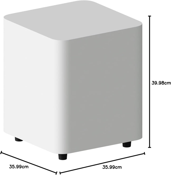 Fosi Audio SW10 Aktiver 10-Zoll-Subwoofer mit 500 W und integriertem Verstärker - Aktiv verstärkter
