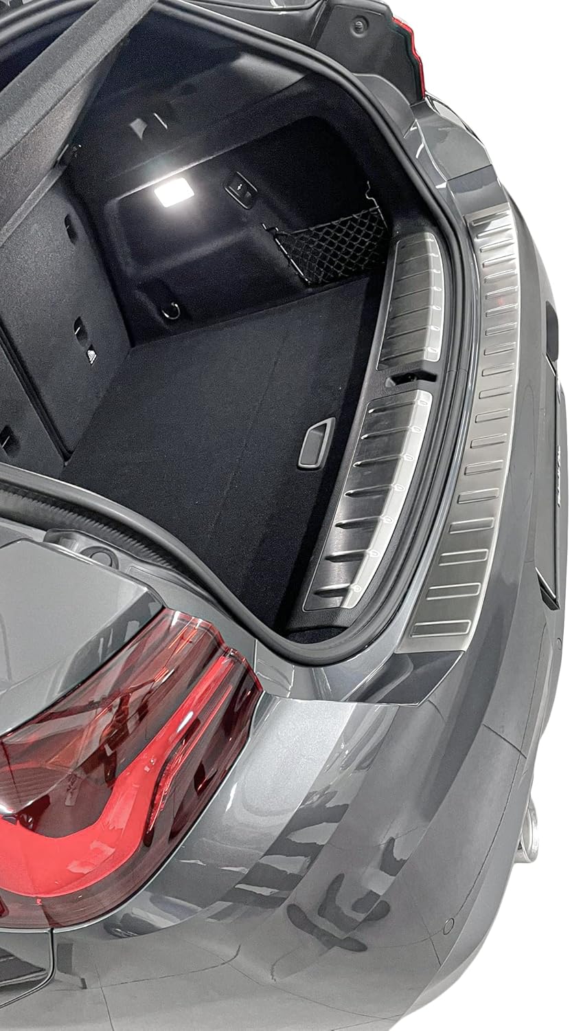 Ladekantenschutz Edelstahl MATT kompatibel für BMW X2 | Typ F39 | BJ ab 2018> | premium Qualität von