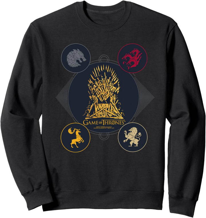 Game of Thrones 4 Houses for the Throne Sweatshirt