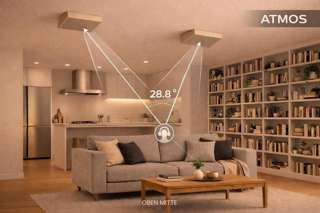 DYNAVOICE - Paar 2-Wege-Lautsprechere. Ideal für Dolby Atmos. Ref. Magic FX-4. Weiss