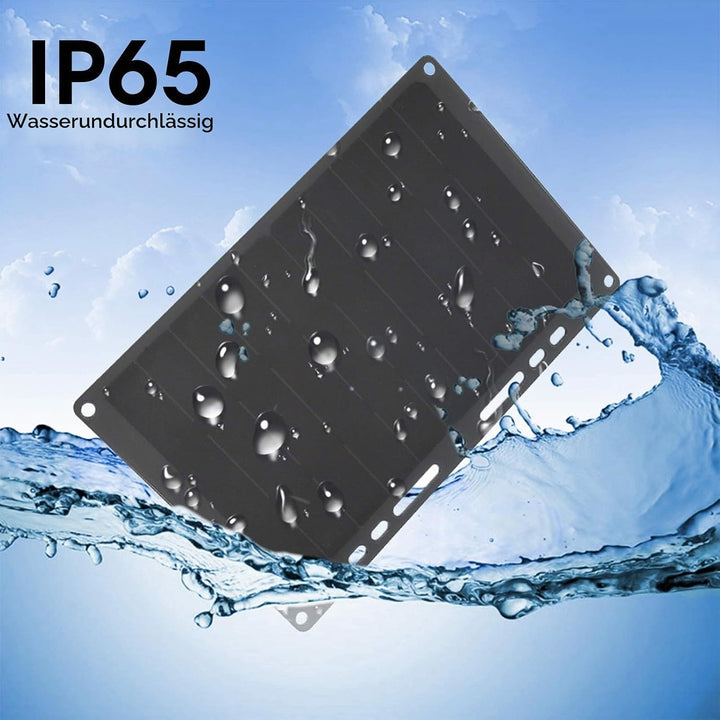 6V 10W monokristallines Solarpanel Tragbares Solarpanel mit Standard-USB-Spannungsregler/1700mAh Aus