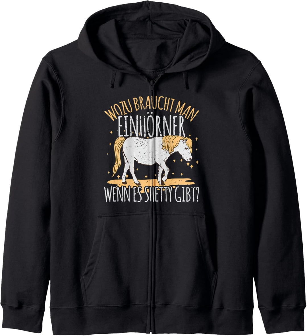 Du liebst reiten ein Shetty Pony grosse Liebe Pferde Geschenk Kapuzenjacke