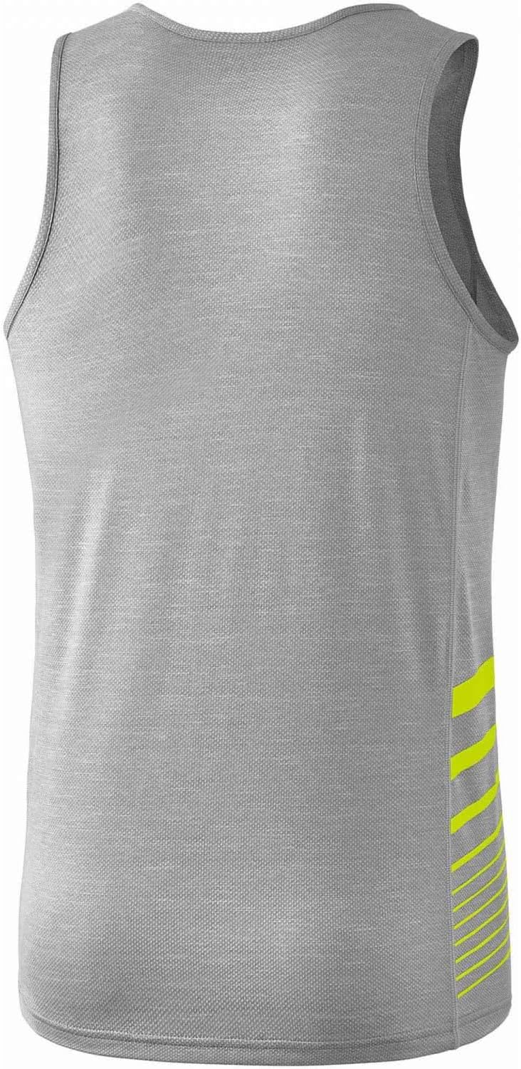 Erima Unisex Kinder Race Line 2.0 Running Singlet, Grau Melange