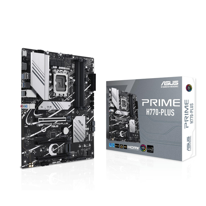 ASUS Prime H770-PLUS Gaming Mainboard Sockel Intel LGA 1700 (Intel H770, ATX, DDR5 Speicher, 3X PCIe