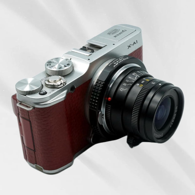 PHOLSY Objektivadapter Kompatibel mit Leica M LM, Zeiss ZM, Voigtlander VM Objektiv auf FX Kamerageh