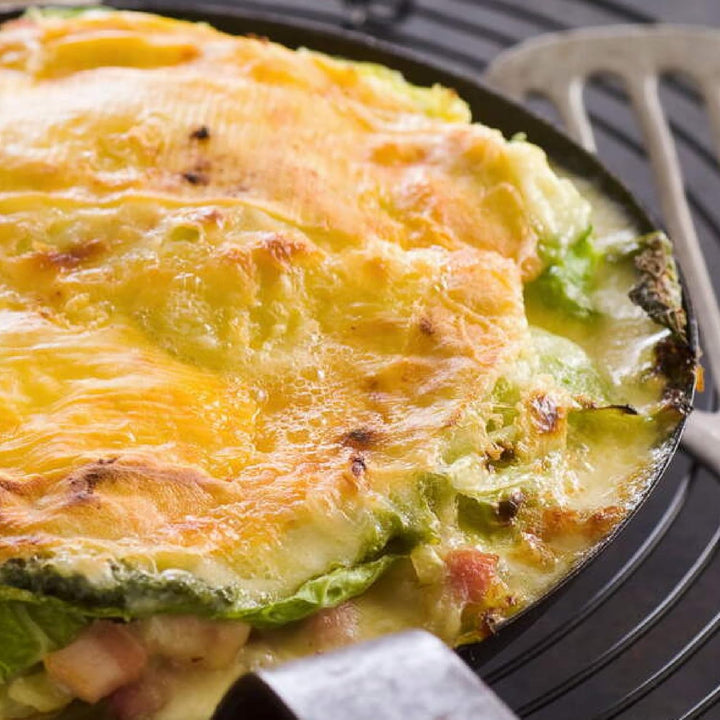 Louis Tellier | Brasero | Kombi-Gerät Kohlegrill/Reblochade | „Edelweiss“ | Epoxy-Lackierter Stahl |