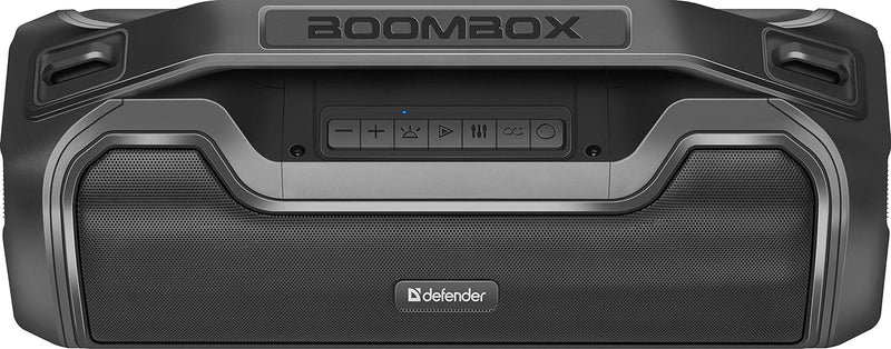 Defender Bluetooth-Lautsprecher Beatbox 50, IPX5 wasserdicht, Party Boombox 50 W mit Stereo-Sound, L