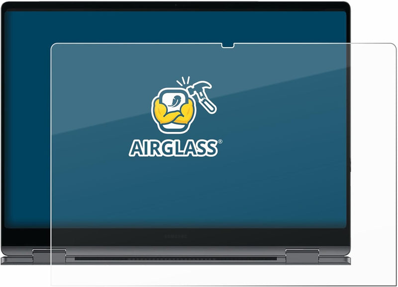 BROTECT Schutzglas für Samsung Galaxy Book4 Pro 360 16" Schutzfolie Panzer-Folie Glas [Extrem Kratzf