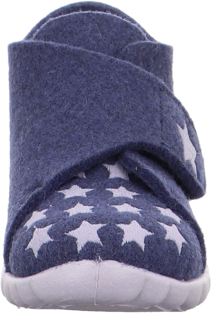 Superfit Jungen HappyHausschuh 21 EU Blau, 21 EU Blau