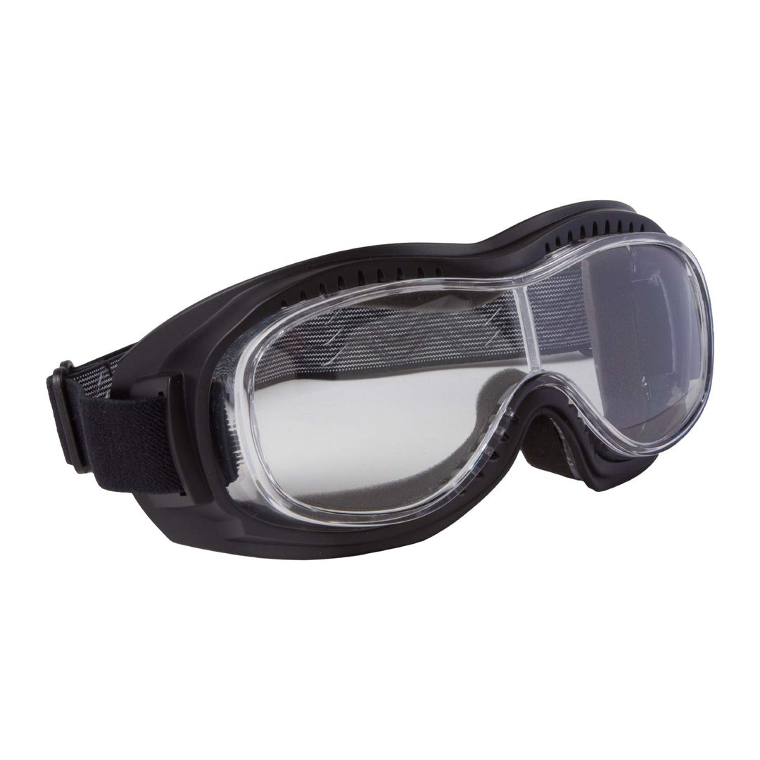 PiWear Toronto Motorradbrille Überbrille für Brillenträger Ohne Ersatzglas Klar, Ohne Ersatzglas Kla