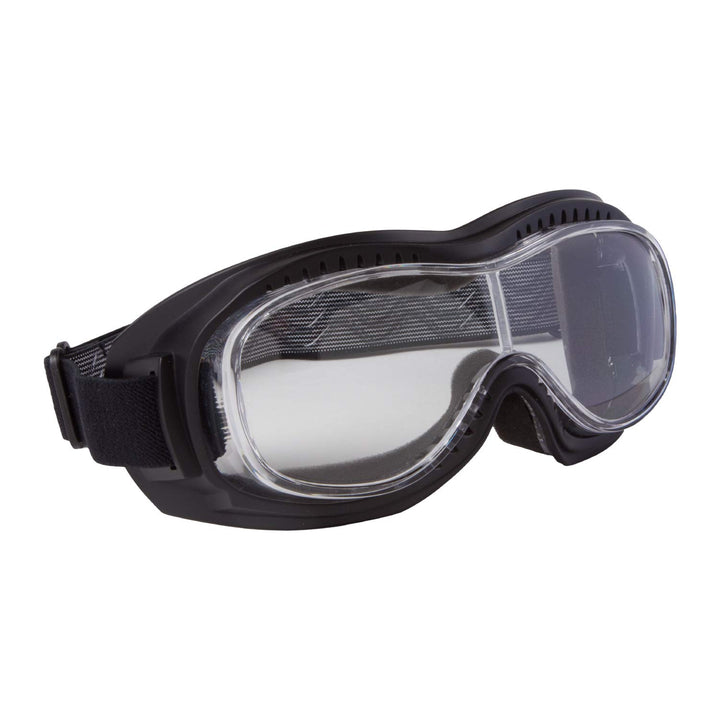 PiWear Toronto Motorradbrille Überbrille für Brillenträger Ohne Ersatzglas Klar, Ohne Ersatzglas Kla