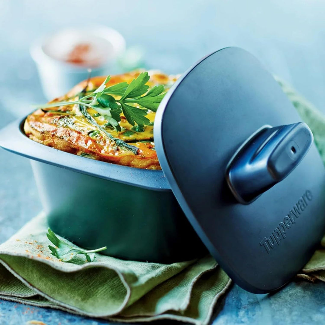 TUPPERWARE UltraPro 500ml grosses Auflaufförmchen grau H35 Gartöpfchen Ultra Pro