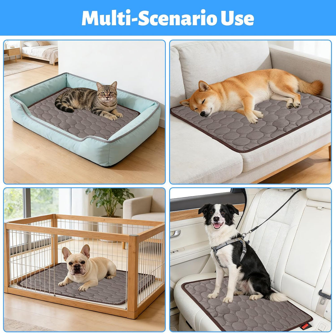 Kühlmatte für Hunde Gross, Selbstkühlend Hundematte 100 * 70cm Kühldecke für Hunde, Sommer Kühlkisse