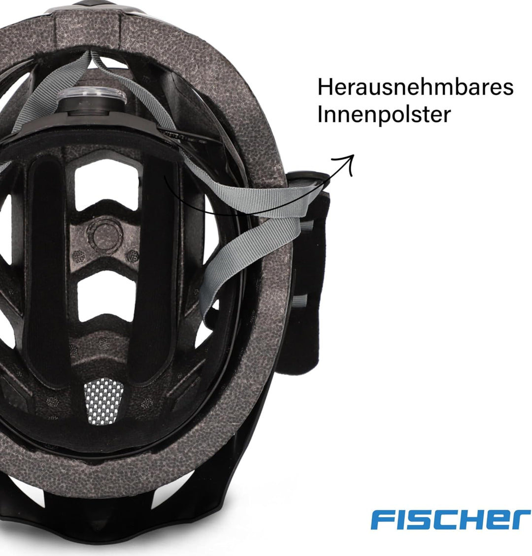 FISCHER Unisex – Erwachsene Urban Lano Fahrradhelm L/XL, 58-61 cm Grau, L/XL, 58-61 cm Grau