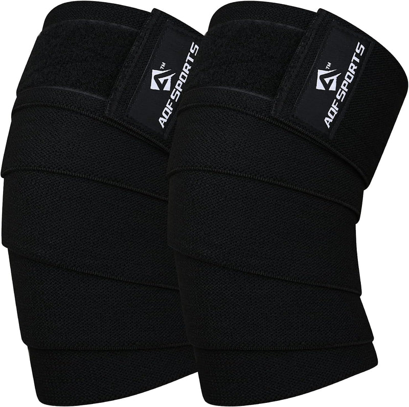 AQF Kniebandage, Kraftraining Kniebandage Männer Damen - IPL USPA Genehmigt Fitness Knieschützer, El