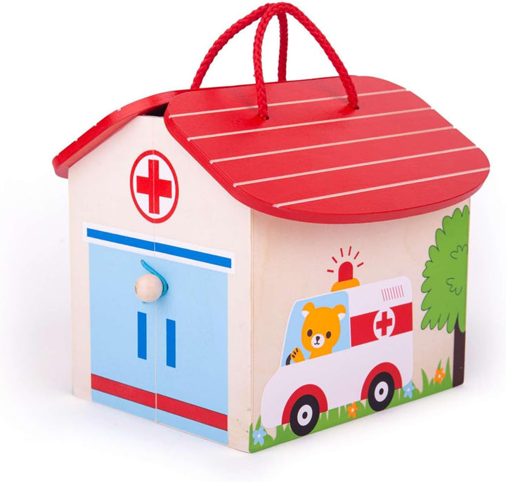 Bigjigs Toys Mini-Krankenhaus Spielset