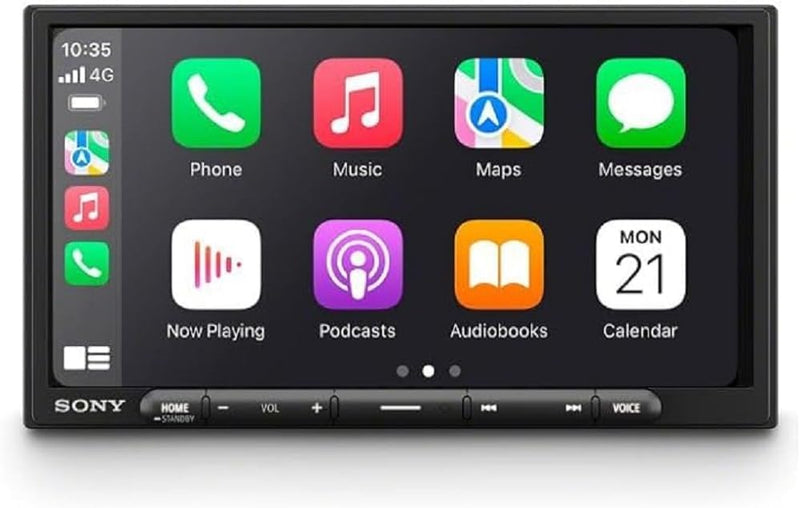 Sony XAV-AX4050ANT - 2 DIN, 6.95" Media Receiver mit Wireless CarPlay & AndroidAuto (4x55W, USB-C, 3