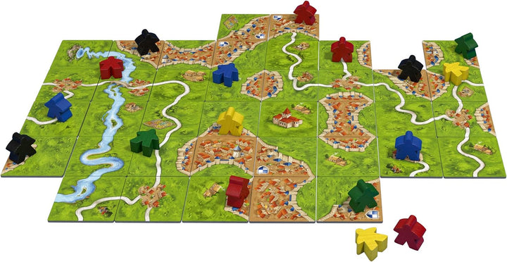 Hans im Glück | Carcassonne | Grundspiel | Familienspiel | Spiel des Jahres 2001 | 2-5 Spieler | Ab