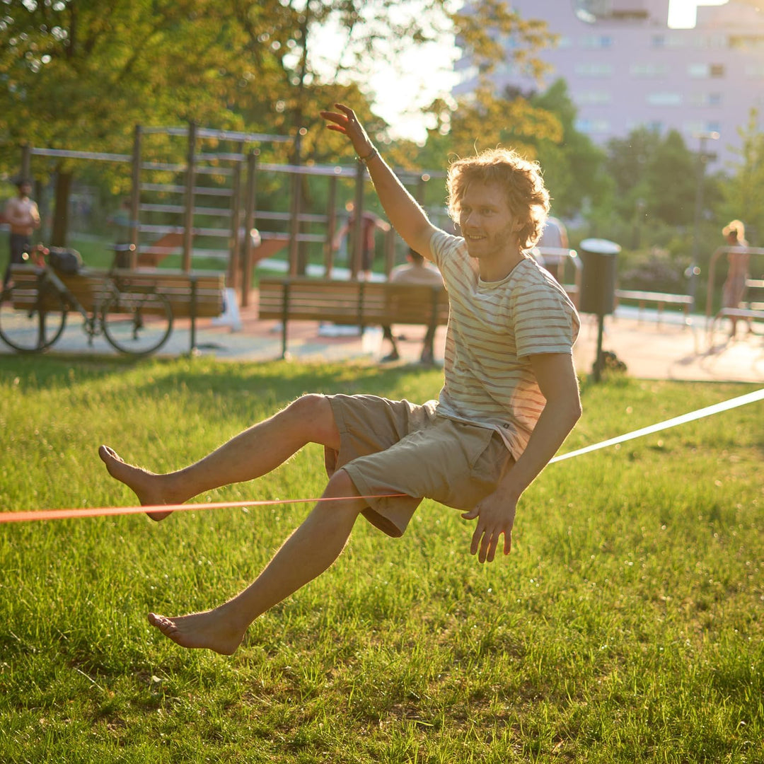 Sport-Thieme Slackline-Set 15.0 Meter, 15.0 Meter
