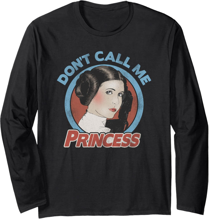Star Wars Leia Don't Call Me Princess Langarmshirt