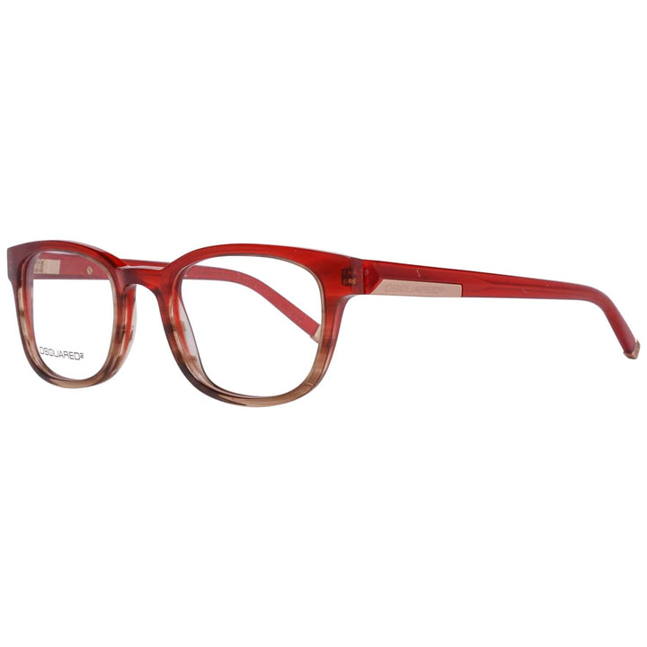 DSquared DQ5051 49068 Dsquared2 Brillengestelle Dq5051 068 49 Rechteckig Brillengestelle 51, Rot