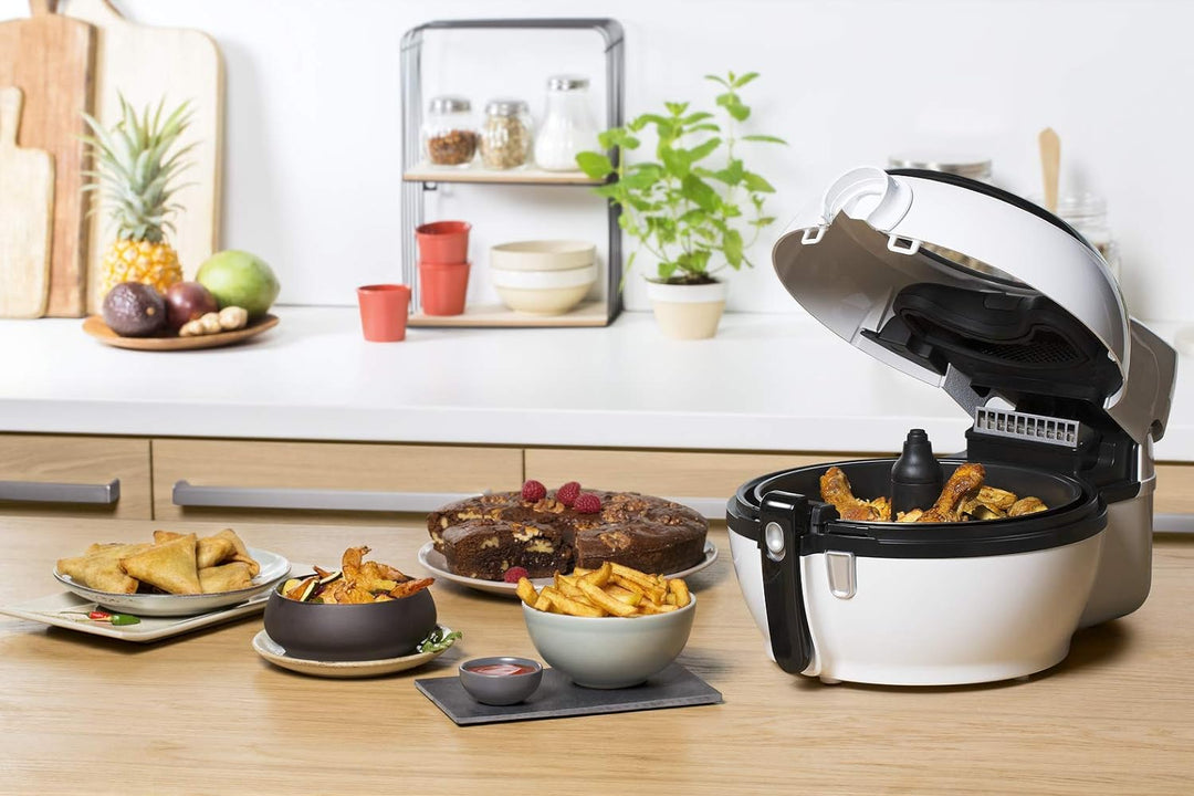 Tefal Actifry Genius Snaking FZ761015 Fritteuse ohne Öl, 1,2 kg, mit 9 Automatikprogrammen und Snack