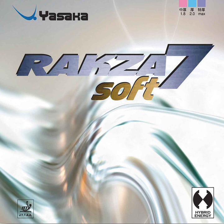 Unbekannt Yasaka Belag Rakza 7 Soft, schwarz, 2,0 mm