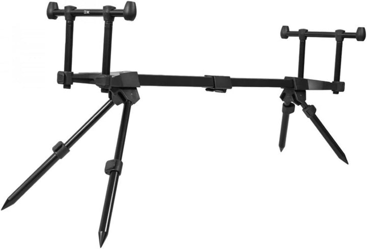 Delphin Bronx 2G Stalx Rod Pod schwarz Rutenauflage British Style