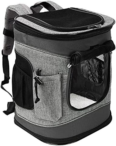 Kato Tirrinia Haustier Hund Träger Rucksack, Haustier Tragetasche mit Mesh für mittelgrosse Hunde Ka